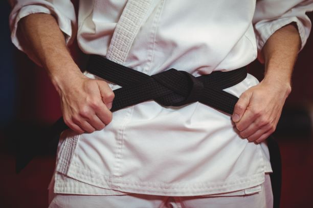 Karate black belt